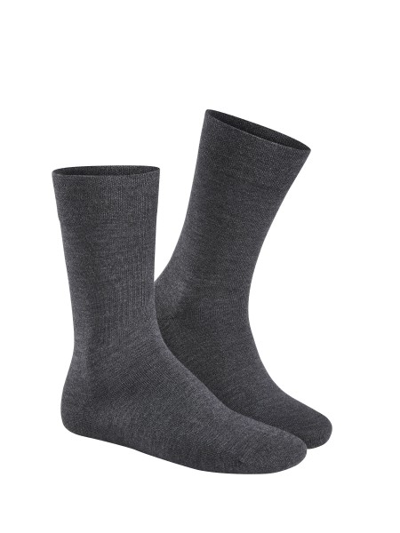 Bequeme Socken mit Baumwolle und Schurwolle Relax Woolmix von Hudson