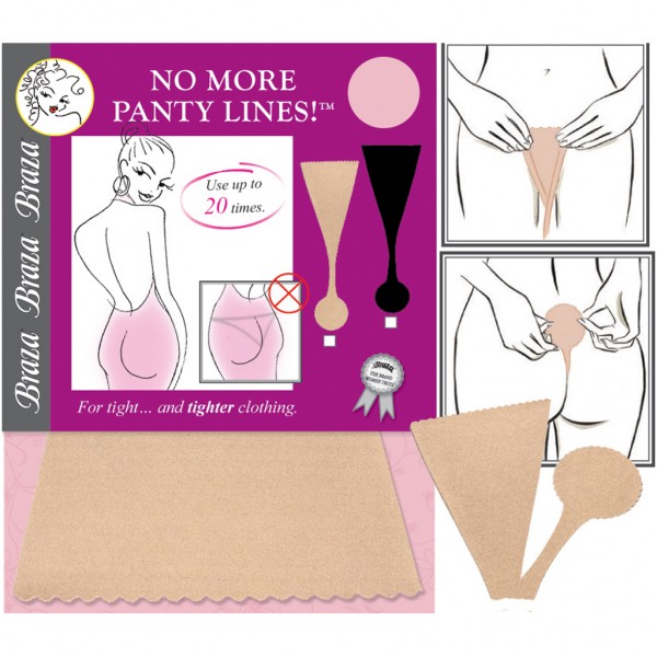 NO MORE PANTY LINES Unsichtbares Höschen ohne Ränder