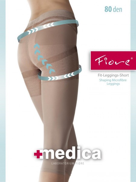 Fiore Figurformende Leggings in Capri-Laenge Fit