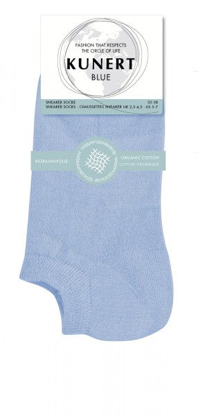 Kunert Sneaker Socken mit Biobaumwolle, hergestellt aus nachhaltigen Materialien