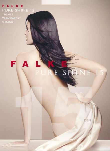 Falke Pure Shine 15 - Transparente glänzende Feinstrumpfhose