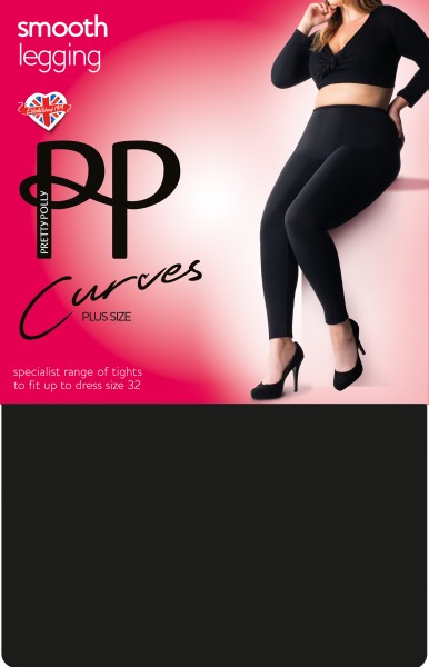 Bequeme Leggigns für Frauen mit weiblichen Rundungen Smooth Leggings Curves von Pretty Polly